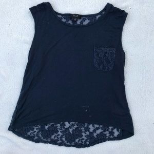 Love J Navy Blue Tank Top
